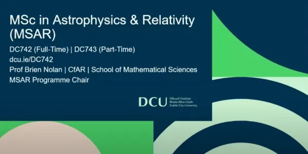 Thumbnail image for MSc in Astrophysics and Relativity