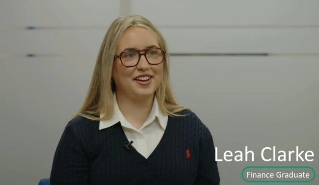 Thumbnail image for #Gradstories: Meet Leah Clarke, a Finance Graduate at Kerry
