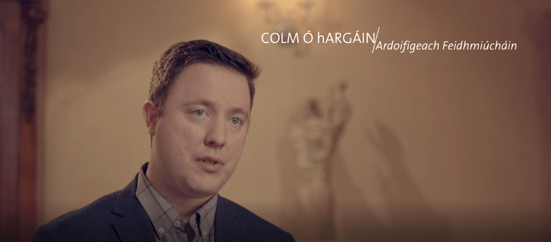 Hero image for  Colm Ó hArgáin, Ardoifigeach Feidhmiúcháin (Higher Executive Officer) Foras na Gaeilge