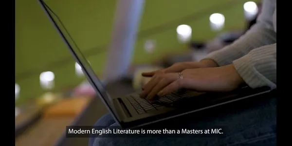 Thumbnail image for MA in Modern English Literature - More than a Masters at MIC