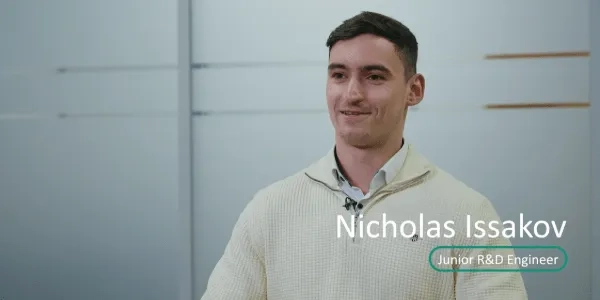 Thumbnail image for #Gradstories Nicholas Issakov, Junior R&D Engineer at Kingspan