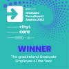 The gradireland Graduate Employee of the Year 2023 Sponsored by Core 