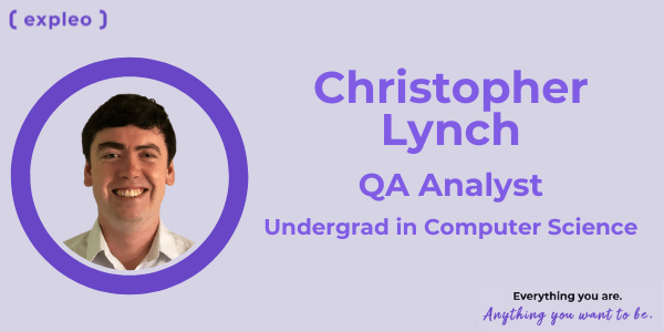 Hero image for Christopher Lynch - QA Analyst at Expleo 