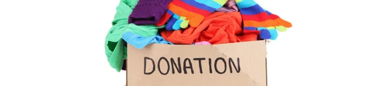 clothes for donation