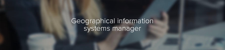 Hero image for Geographical information systems manager