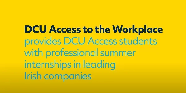 Thumbnail for DCU Access to the Workplace – Udo, Emilia and AbbVie