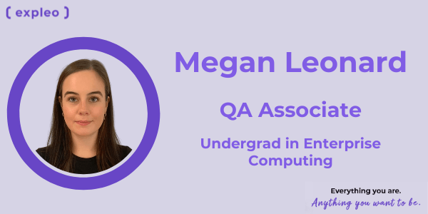 Hero image for Megan Leonard - QA Associate at Expleo